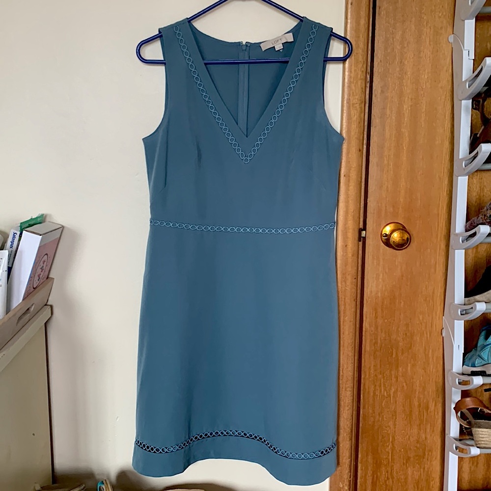 LOFT vneck dress